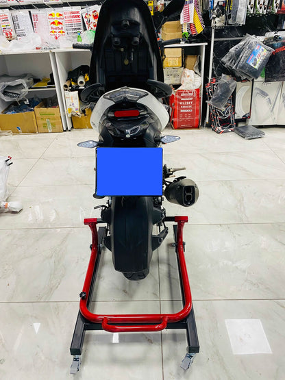 Universal Motosiklet Kaldırma Sehpası 360 Derece Döner - Kilitli